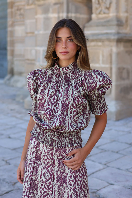 BLUSA ALFARERIA CRUDO