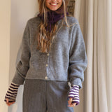 MITONES RAYAS MORADO