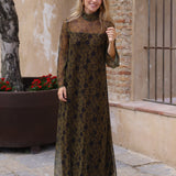 VESTIDO ALHAMBRA TUL VERDE