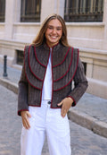 CHAQUETA PANA ALERON MARRON