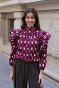 BLUSA IRENE MORADA