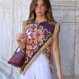 BLUSA FLECOS FLORES