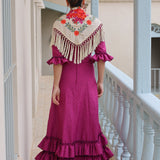 TRAJE DE FLAMENCA TERESA BUGANVILLA