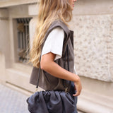 BOLSO CONCHA XL CHOCOLATE