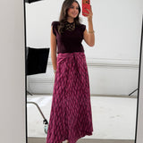FALDA LAZADA FUCSIA