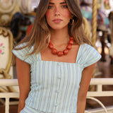 TOP LUREX VERDE AGUA