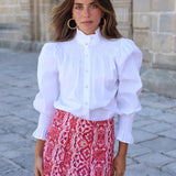 BLUSA MANGA FAROL BLANCA