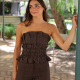 TOP SICILIA MARRON