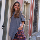PONCHO MARTA GRIS