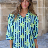 VESTIDO CANARIAS AZUL