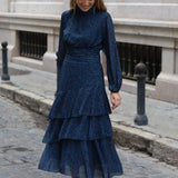 VESTIDO VALDELAGRANA AZUL