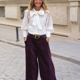 PANTALÓN ALMUDENA MORADO