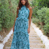 VESTIDO VEJER TURQUESA
