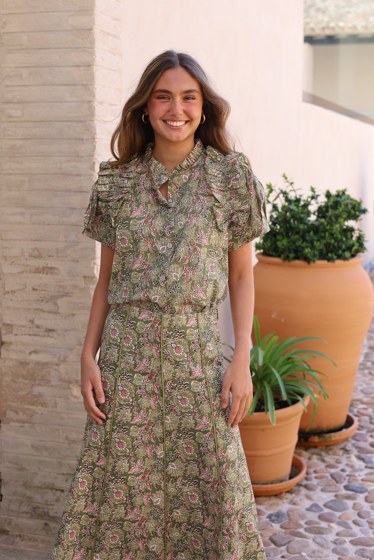 BLUSA CADIZ VERDE