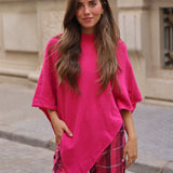PONCHO MARTA FUCSIA