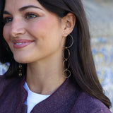 PENDIENTES CASCADA AROS