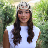 CASQUETE CROCHET CRUDO