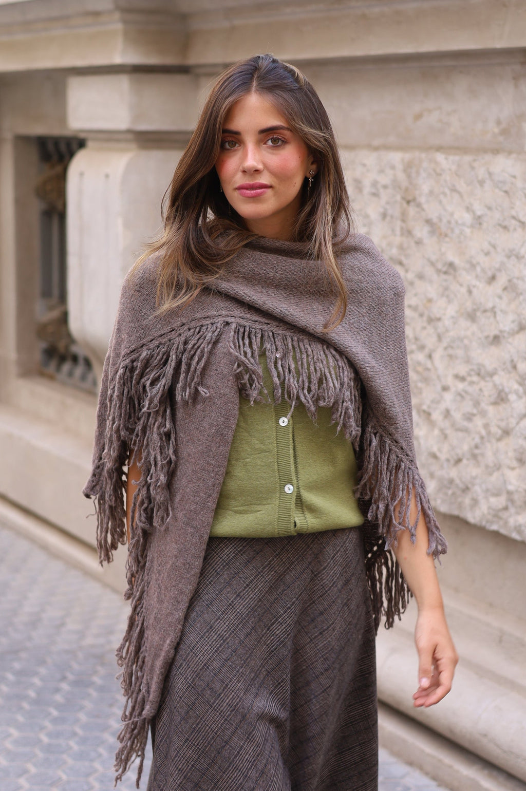 PONCHO FLECOS TOPO