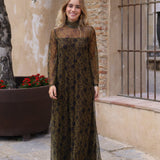 VESTIDO ALHAMBRA TUL VERDE