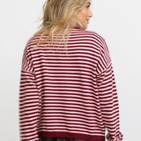 JERSEY RAYAS ROSA Y BURDEOS