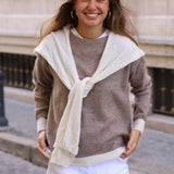 JERSEY  BANDANA BICOLOR TOPO