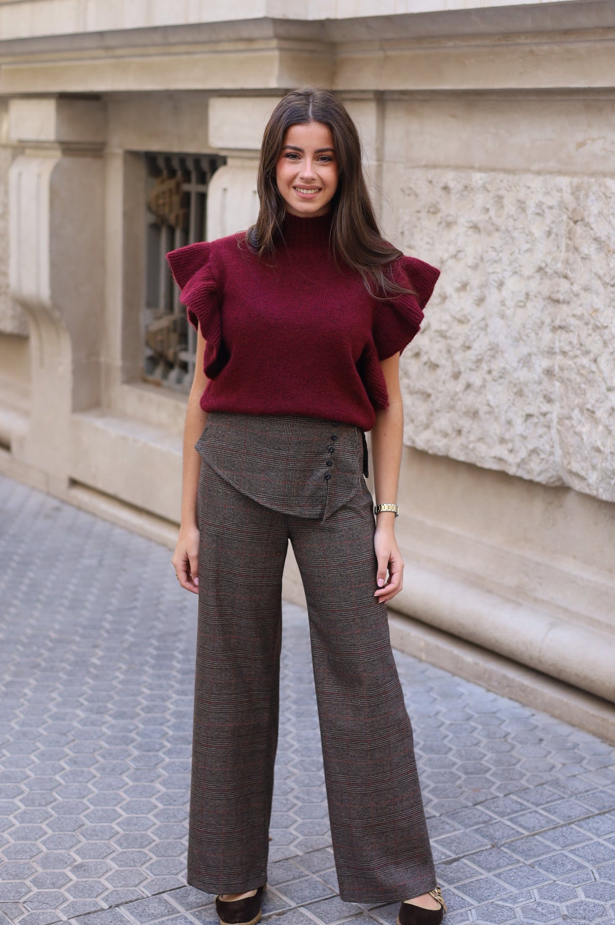 PANTALÓN NURIA CUADROS
