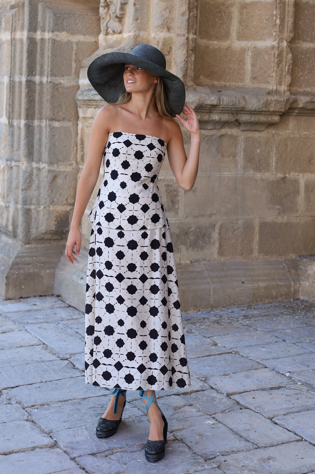 VESTIDO CONSTELACION CRUDO