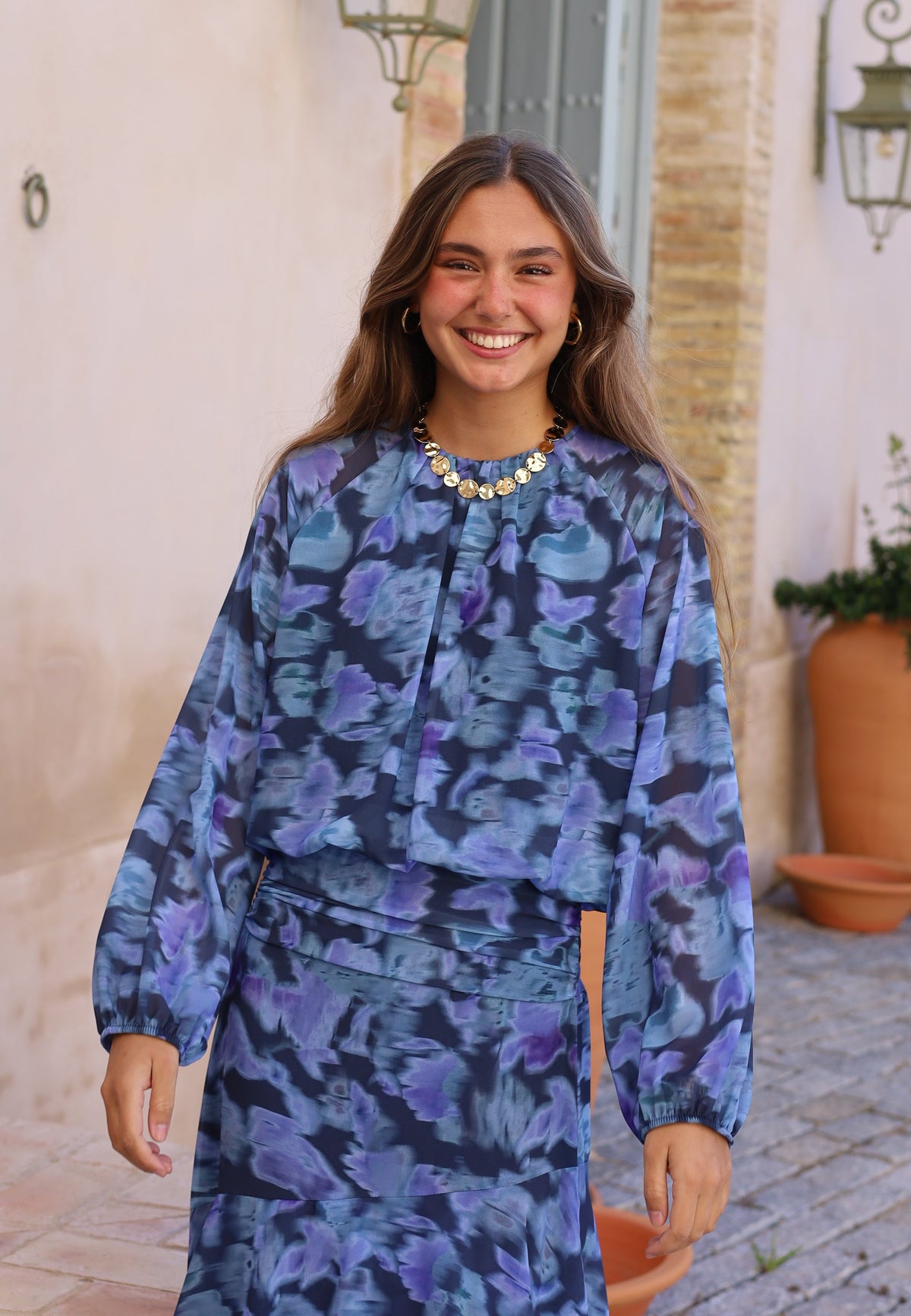 BLUSA CALETA AZUL