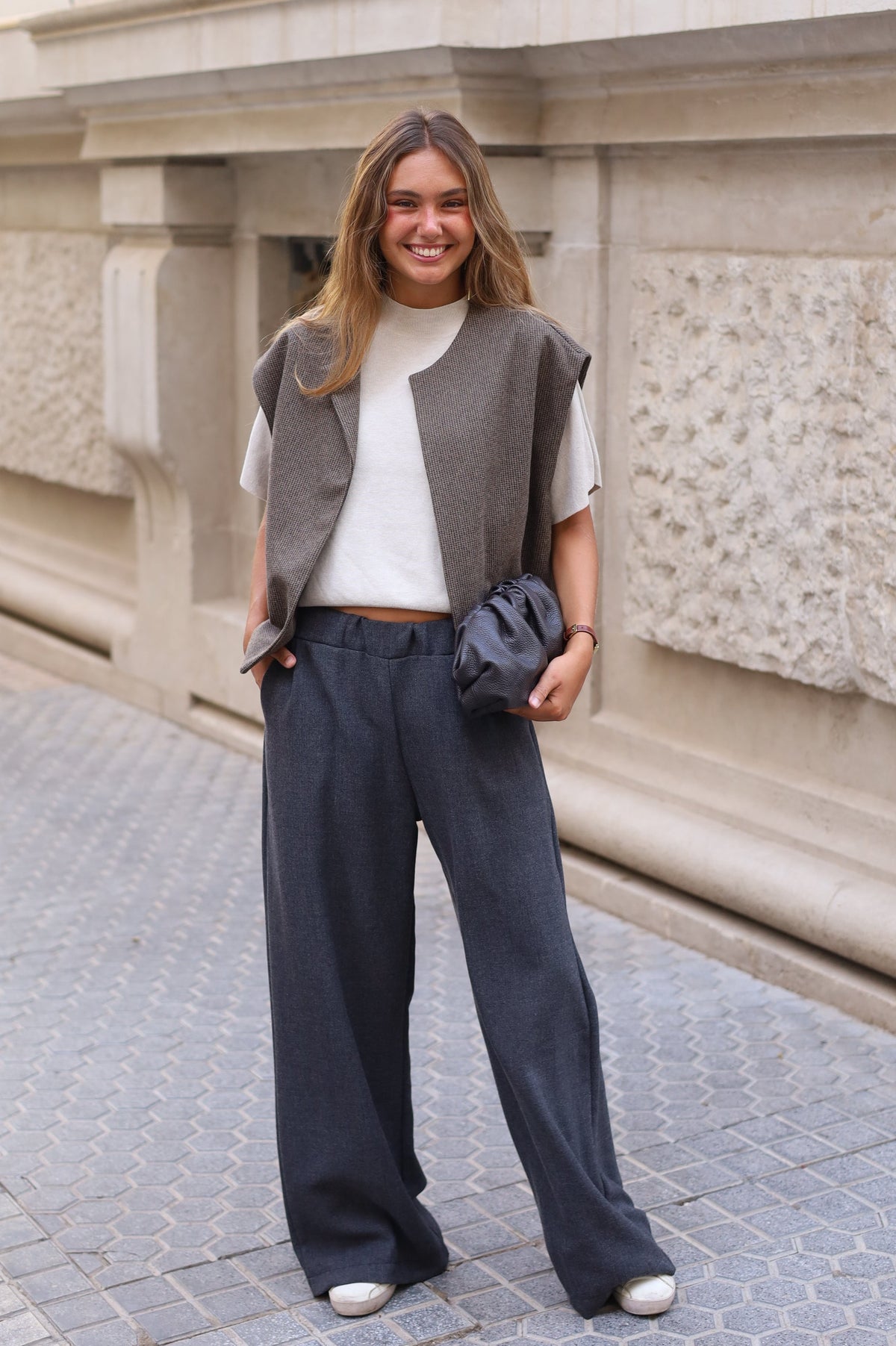 PANTALÓN EUGENIA ANTRACITA