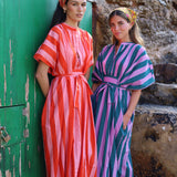 KAFTAN RAYAS LILA