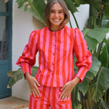 CHAQUETA MARIA FUCSIA