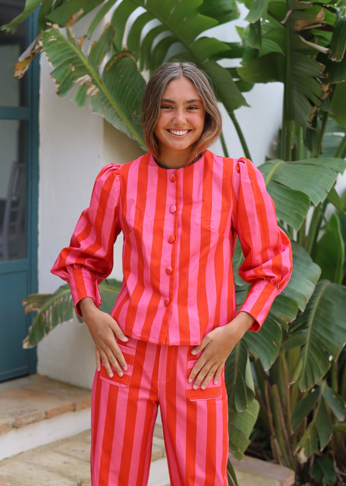 CHAQUETA MARIA FUCSIA