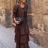 CHAQUETA LEONORA BURDEOS