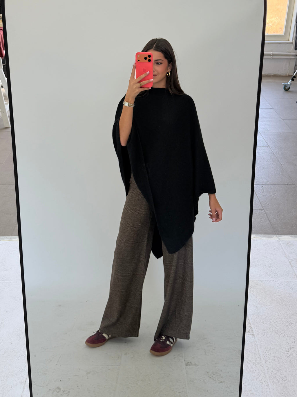 PONCHO ELENA NEGRO