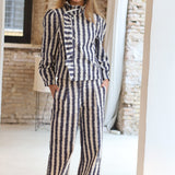 PANTALON IKAT AZUL