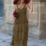 VESTIDO CARTAGENA OLIVA