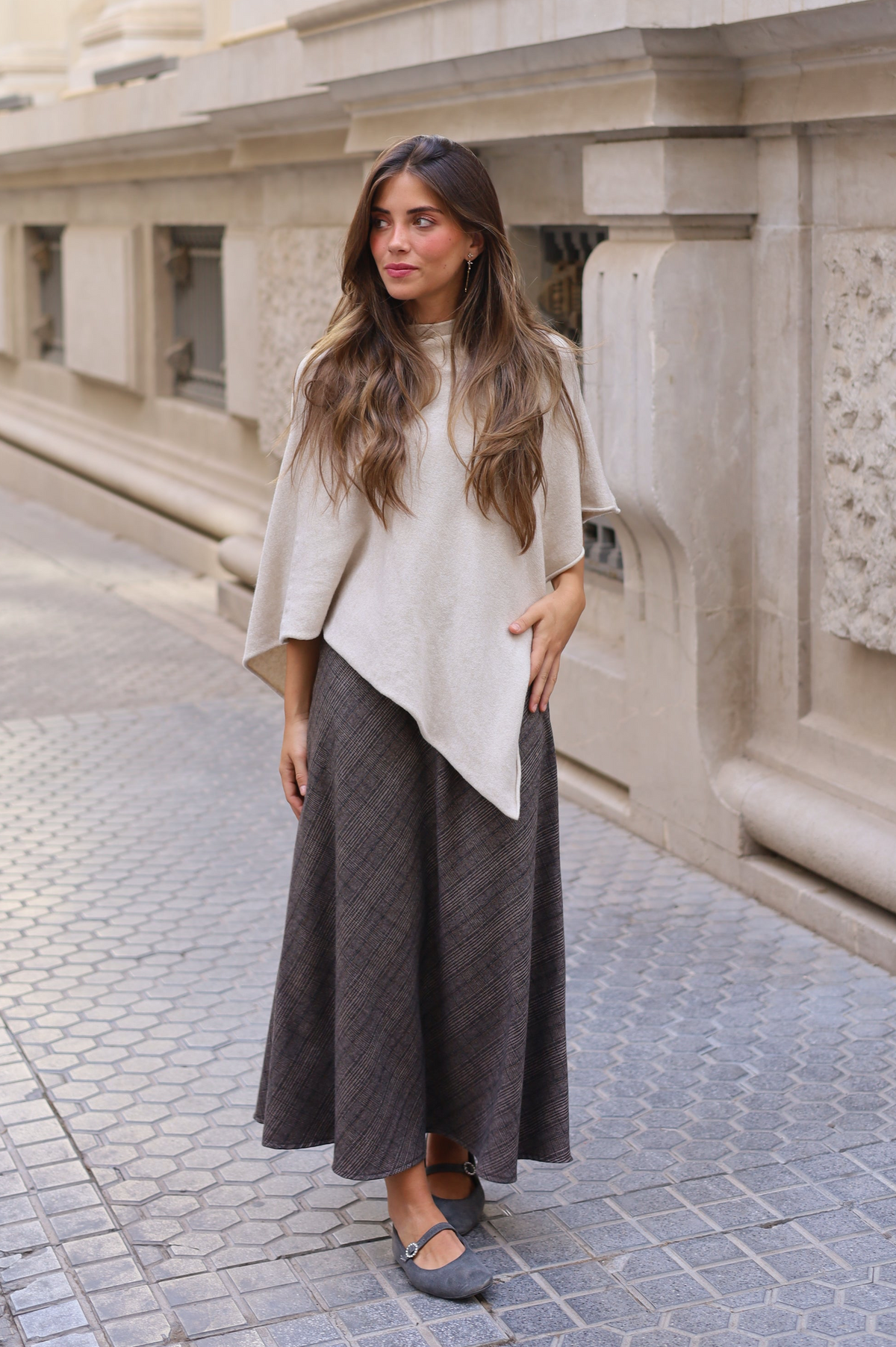 PONCHO MARTA CRUDO