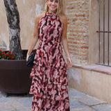 VESTIDO ZAFRA VINO