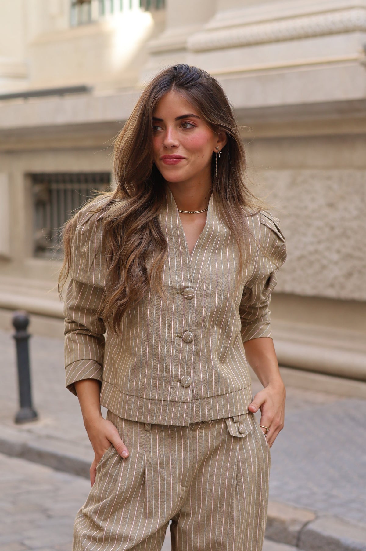 CHAQUETA HABANA CAMEL