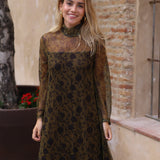 VESTIDO ALHAMBRA TUL VERDE