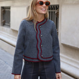 CHAQUETA SUIZA GRIS
