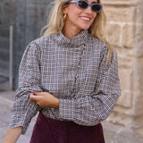 BLUSA BOTONES VICHY