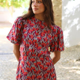 VESTIDO SEVILLA ROJO