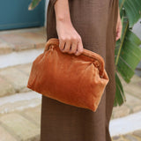 CARTERA  TERCIOPELO CALDERO
