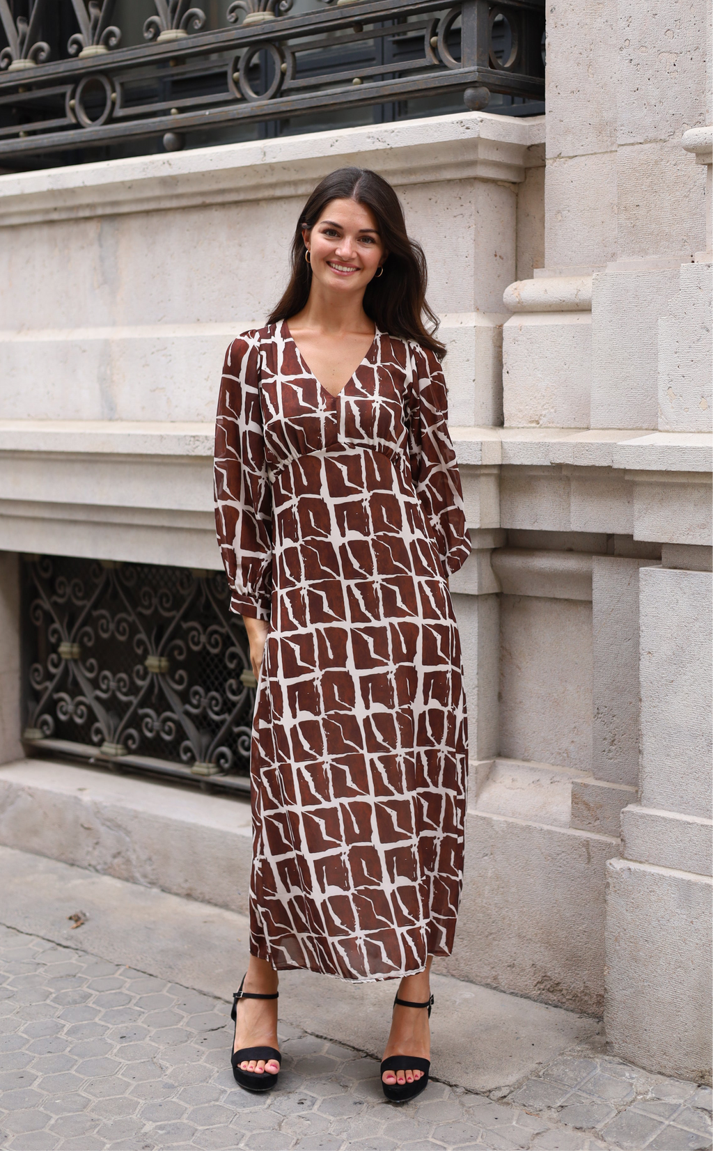 VESTIDO ICIAR MARRON