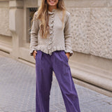 PANTALÓN MICROPANA MORADO