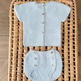 CONJUNTO MANGA CORTA AZULO