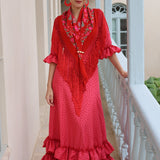 TRAJE DE FLAMENCA TERESA FUCSIA