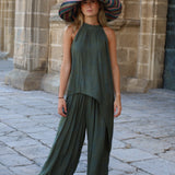 CONJUNTO ASIMETRICO VERDE