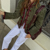 CHAQUETA PANA VERDE